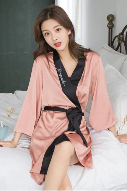 Naisten Makuuhuone Kimono