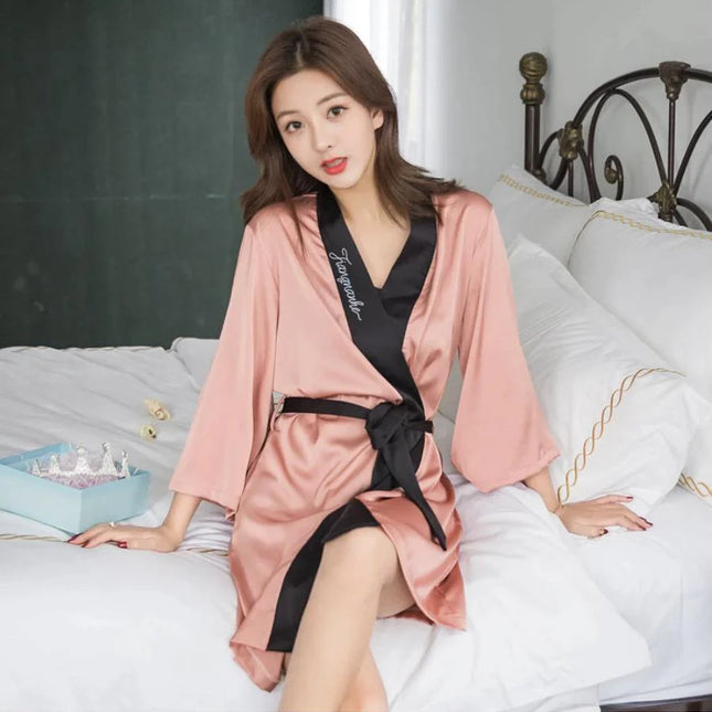 Naisten Makuuhuone Kimono