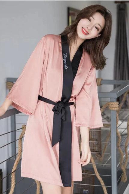 Naisten Makuuhuone Kimono