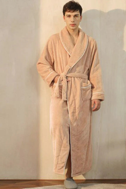 Peignoir Beige Homme