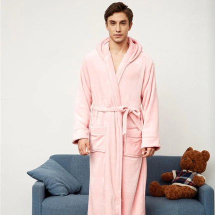 Peignoir De Bain Homme Rose