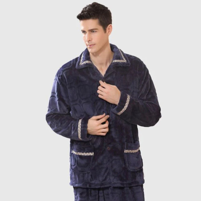 Pyjama Homme Pilou Flanelle-Peignoir Avenue