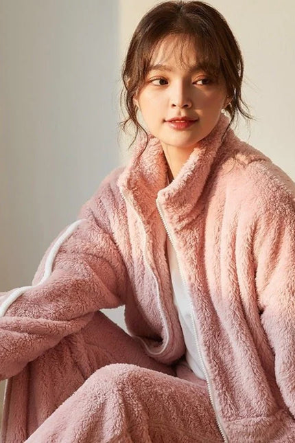 Pyjama Pilou Polaire Femme