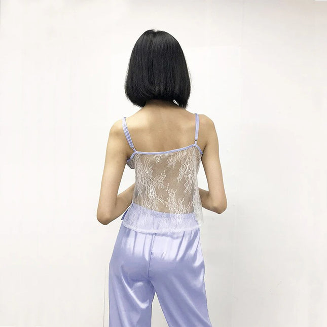 Liila Satiini Pyjama