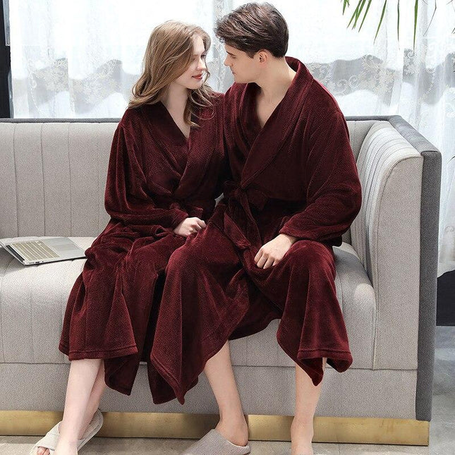 Long Silk Kimono Robe