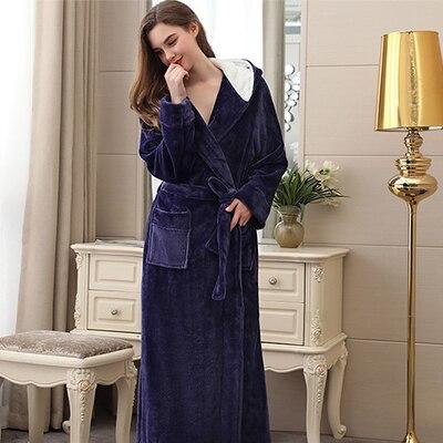 Peignoir De Bain Femme Bleu Marine