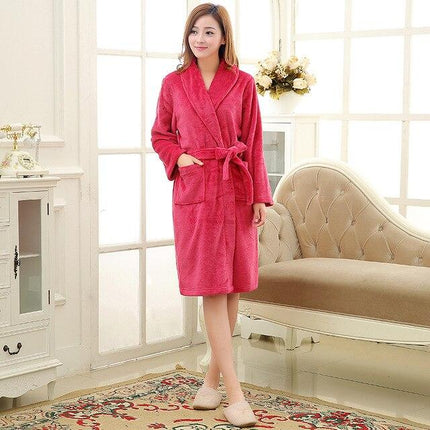 Peignoir de Bain Femme Rose Fushia