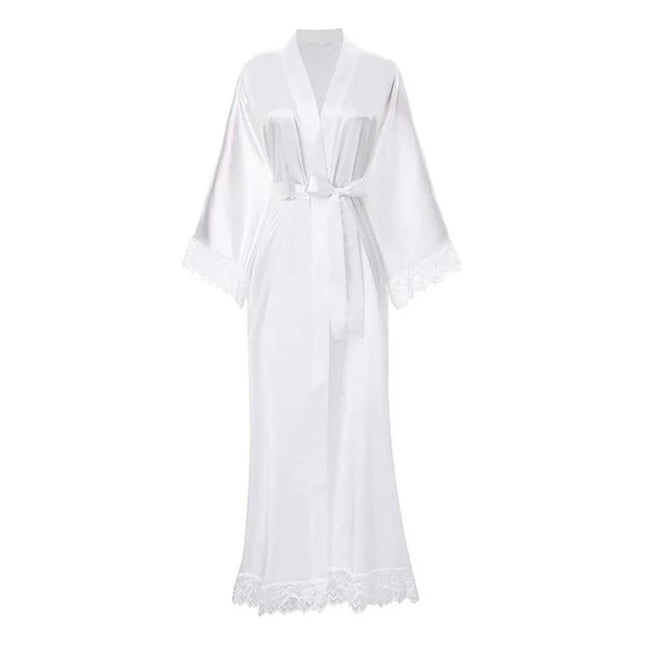Peignoir Dentelle Blanc