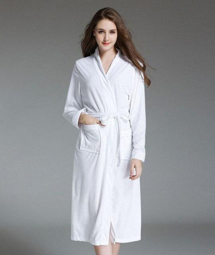 Peignoir Femme Coton Éponge