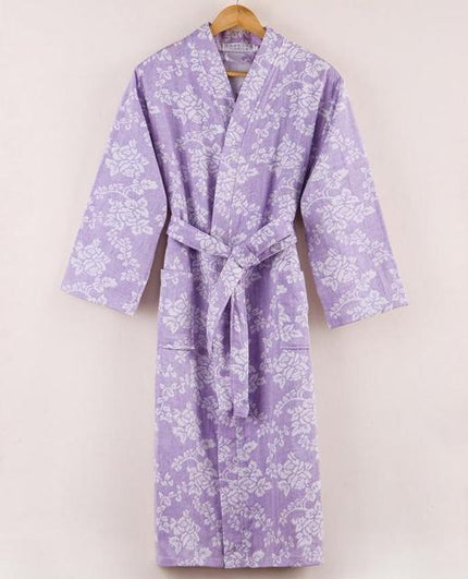 Peignoir Femme Léger Fleuri