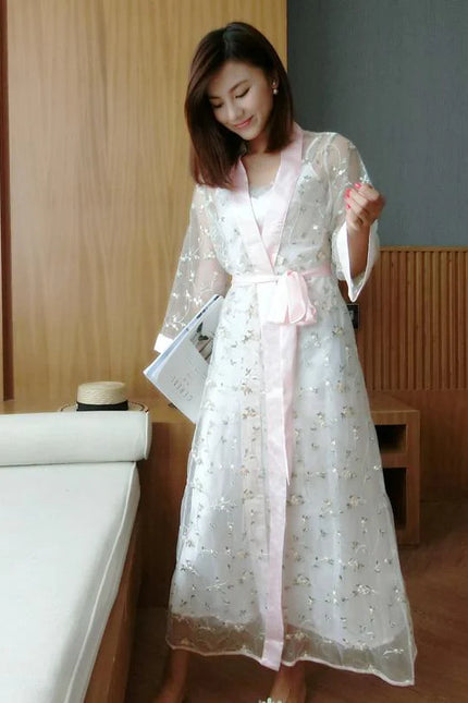 Peignoir Femme Tulle