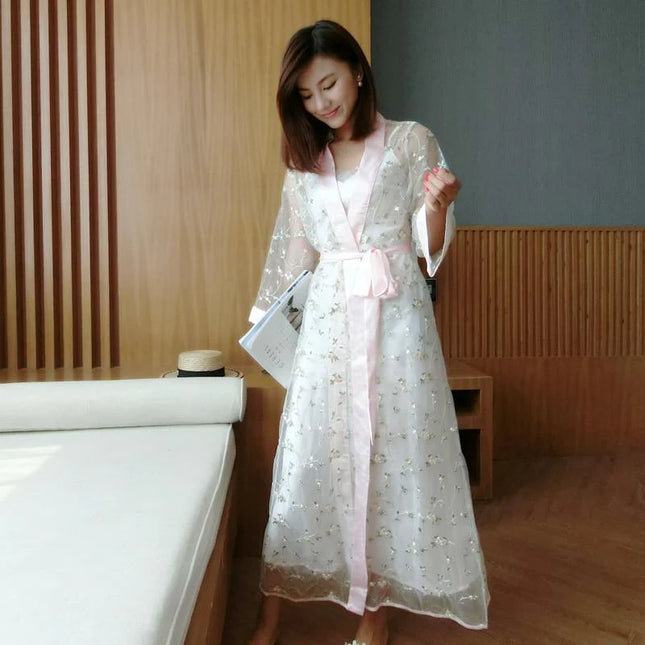 Peignoir Femme Tulle