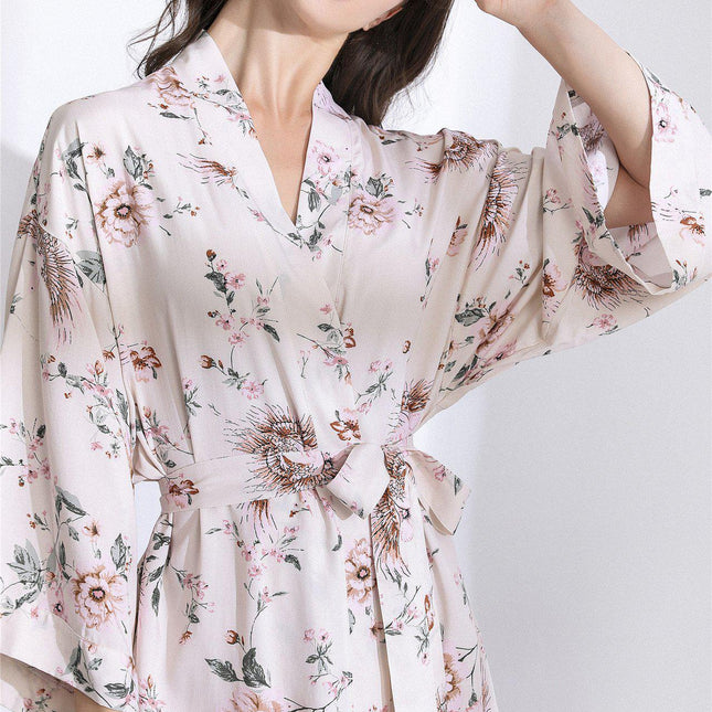 Peignoir Kimono Femme Court-Peignoir Avenue