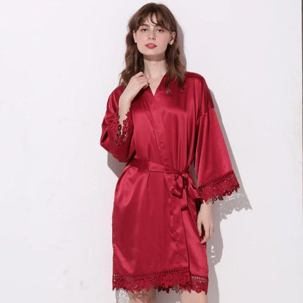 Punainen Kimono Kylpytakki
