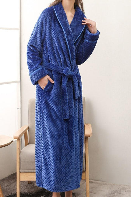 Peignoir Long Femme Polyester