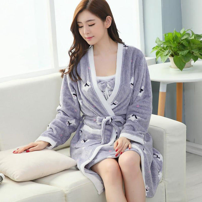 Peignoir Maison Femme