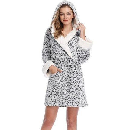 Peignoir Pilou Pilou Court gris-Peignoir Avenue
