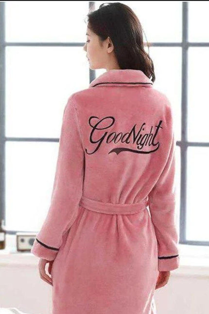 Personoitu Fleece Kylpytakki