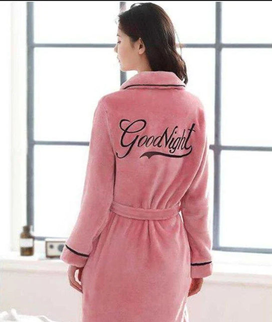 Personoitu Fleece Kylpytakki