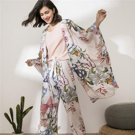 Peignoir Pyjama Femme Chic