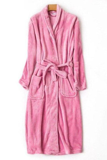 Peignoir Rose Femme