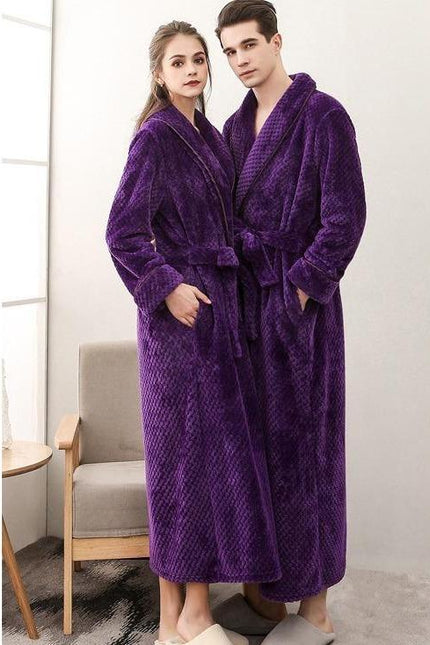 Naisten Violetti Kylpytakki