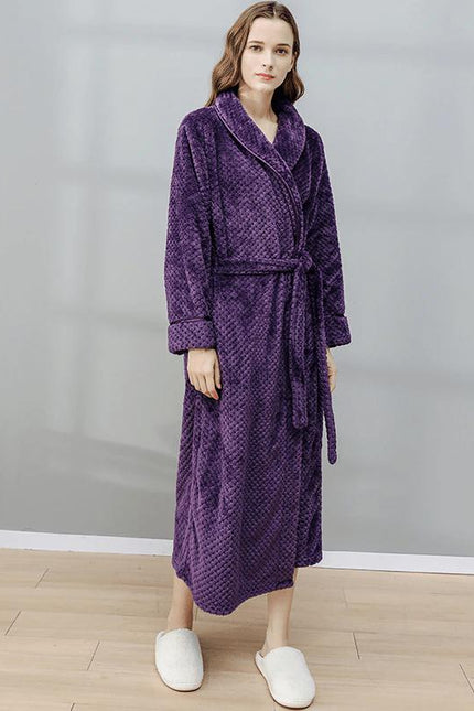 Peignoir de Bain Femme Violet