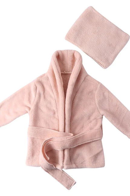 Peignoir Rose Pour Enfant