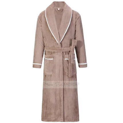 Robe De Chambre Polaire Femme Beige Clair