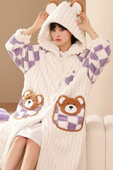 Robe de Chambre Femme Blanche