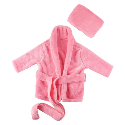Peignoir Enfant Rose Vif