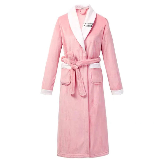Robe De Chambre Polaire Femme Rose