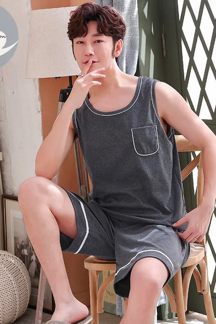 Pyjashort Gris Foncé