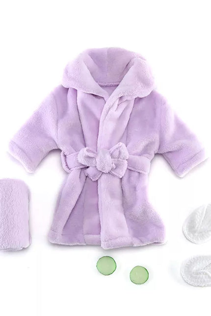Peignoir Bébé Violet