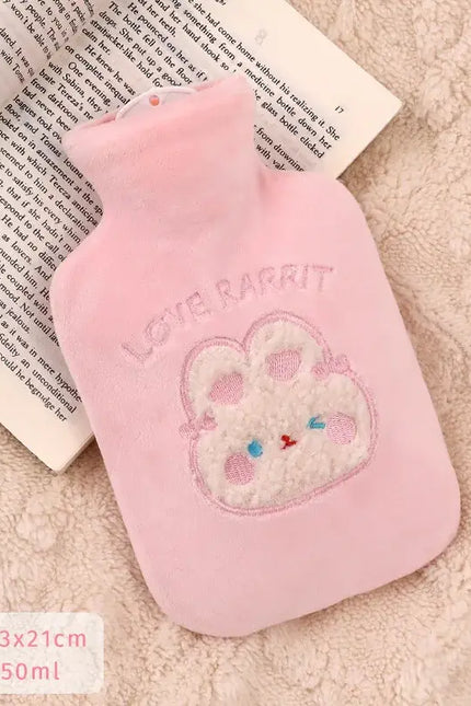 Bouillotte Bébé Rose Lapin