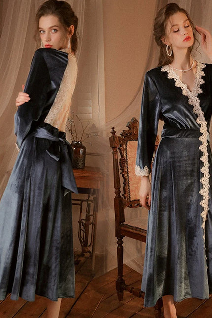 Robe de Chambre Longue Femme