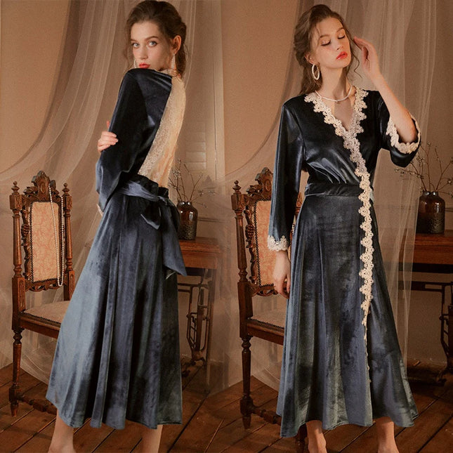 Robe de Chambre Longue Femme