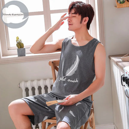 Pyjashort Homme Plume