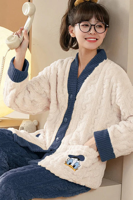 Pyjama Pilou Pilou Femme Bleu