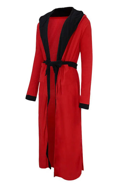 Robe de Chambre Homme Rouge et Noire