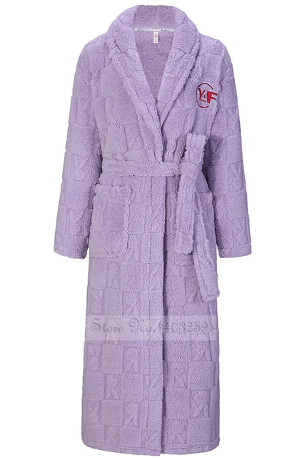 Robe De Chambre Homme Polaire Lavande