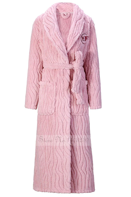 Robe De Chambre Polaire Femme Longue Rose