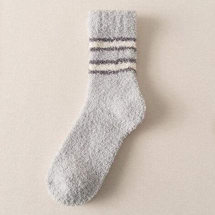 Chaussettes Chaudes Grises