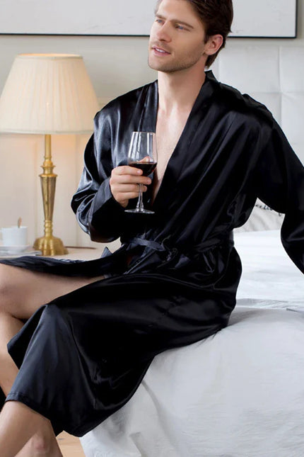 Robe de Chambre Homme Noire