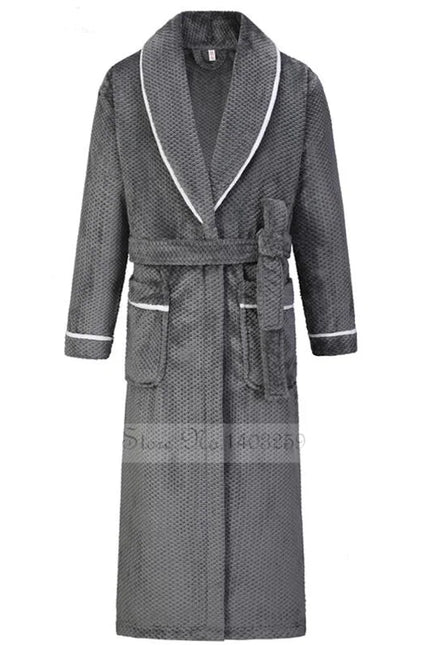 Robe De Chambre Homme Polaire Douillette