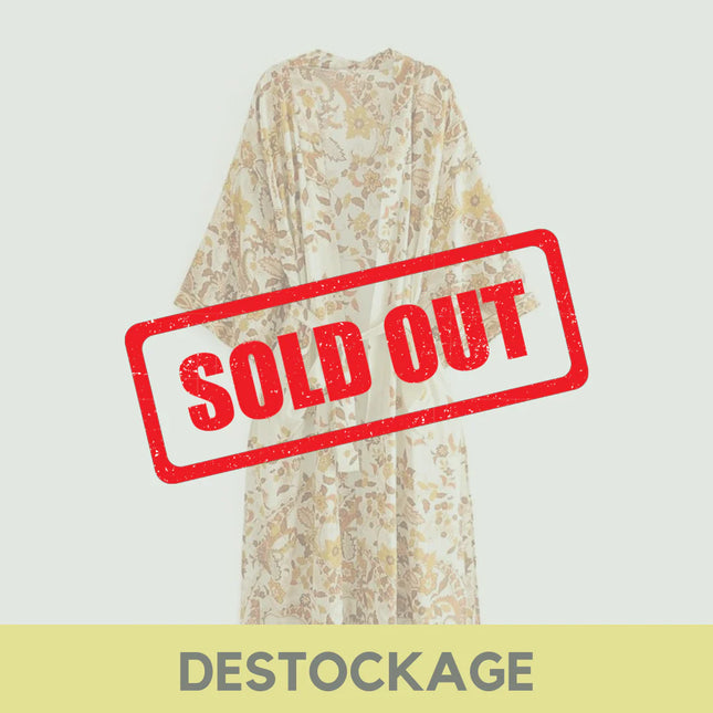 Peignoir Vintage Femme en L