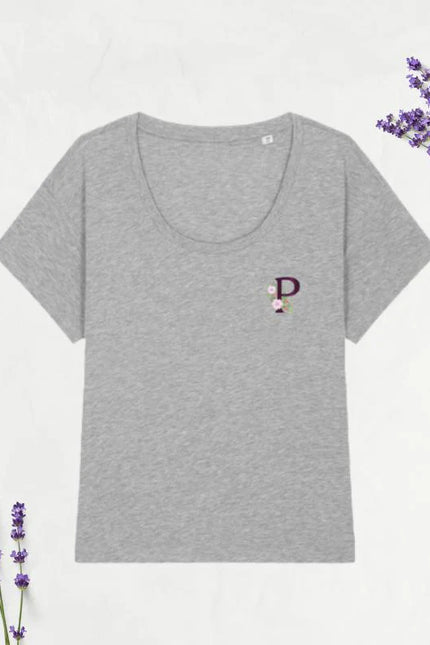 Haut Gris Femme Coton Bio-Peignoir Avenue