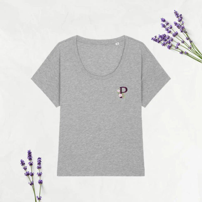 Haut Gris Femme Coton Bio-Peignoir Avenue