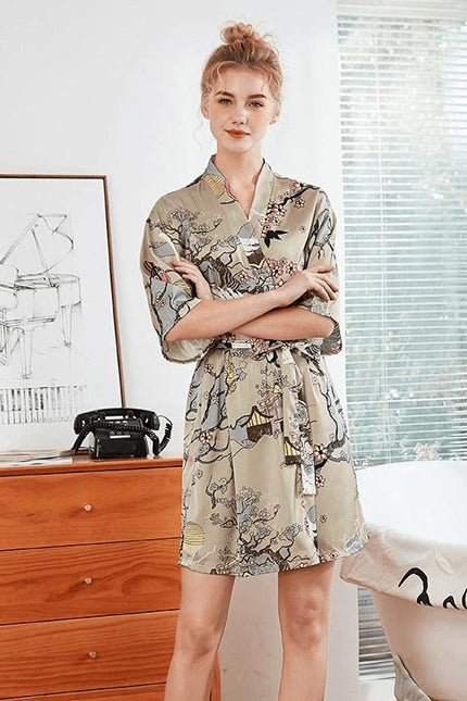Kimono Japonais Robe de Chambre