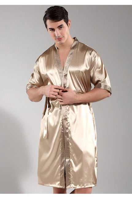Long Kimono Dressing Gown
